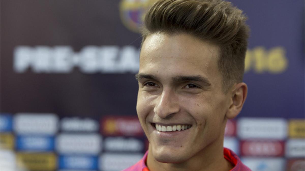 Denis Suárez está preparado para luchar por un sitio en el mediocampo del Barcelona