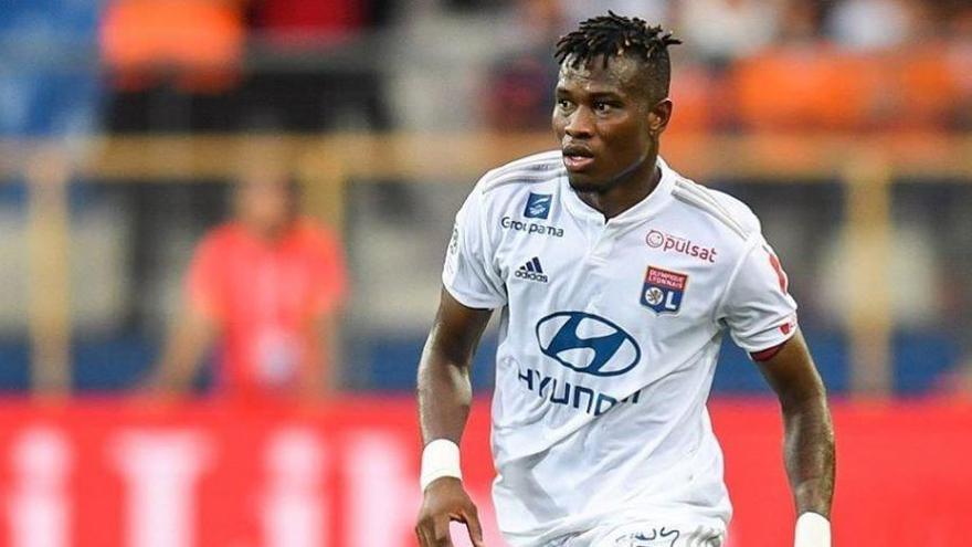 El lateral izquierdo Youssour Koné, con el Olympique de Lyon.