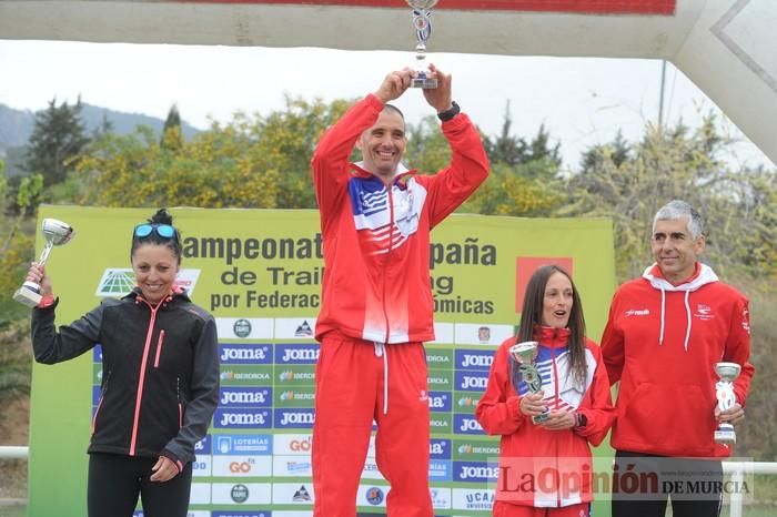 Llegada y entrega de trofeos de El Valle Trail