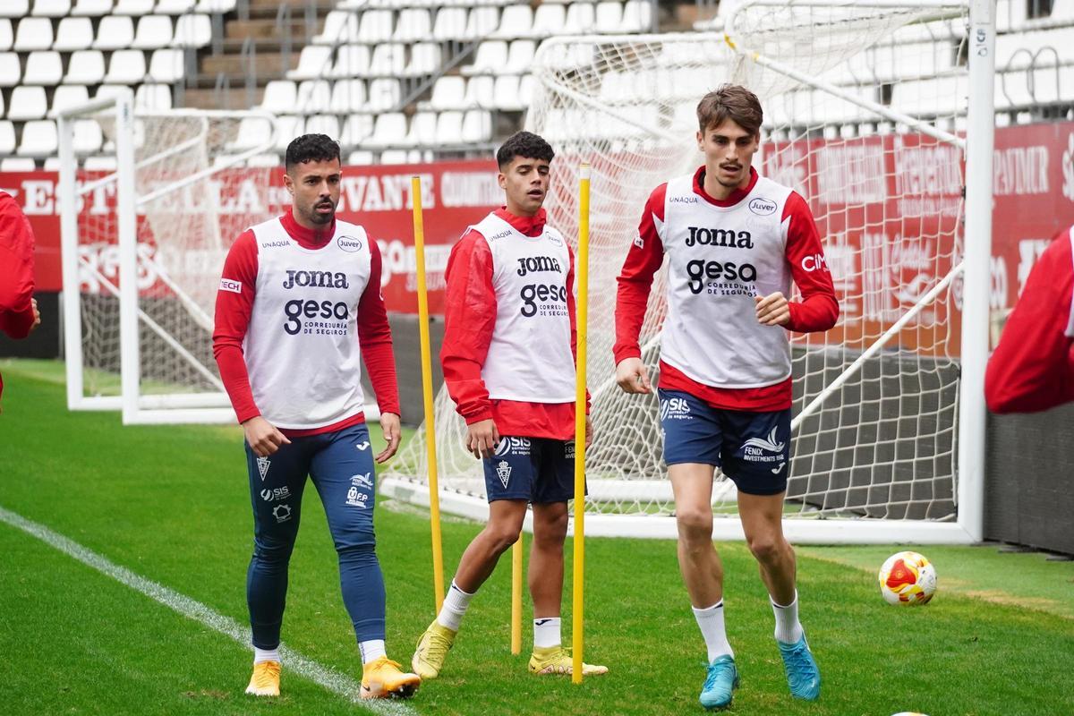 Entrenamiento del Real Murcia