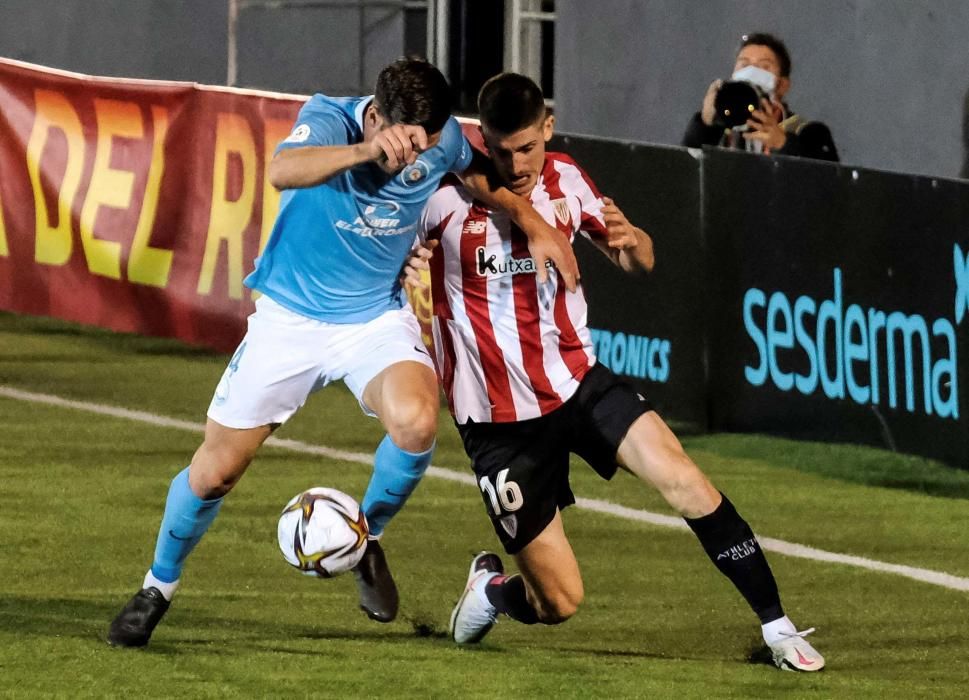 Partido de Copa del Rey entre UD Ibiza y Athletic Club