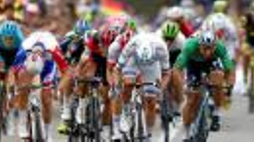 Tour Tercer triomf d&#039;etapa per a Peter Sagan, orfe de rivals en els esprints