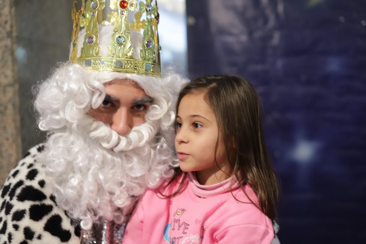 Fotos con los Reyes Magos realizadas el 4 de enero de 2018