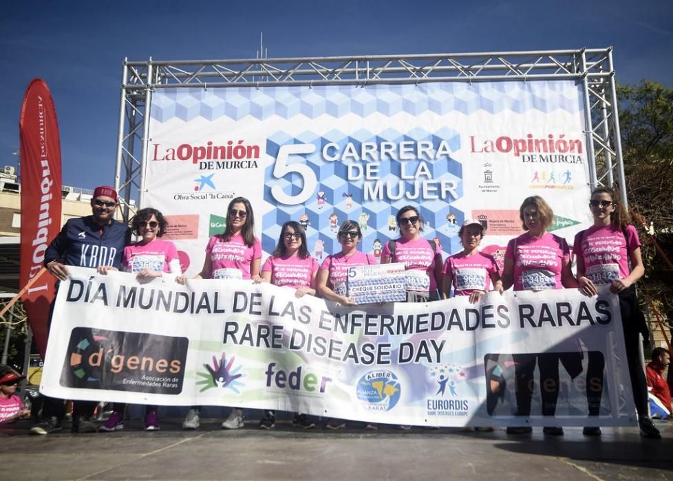 Carrera de la Mujer de Murcia. Pódium