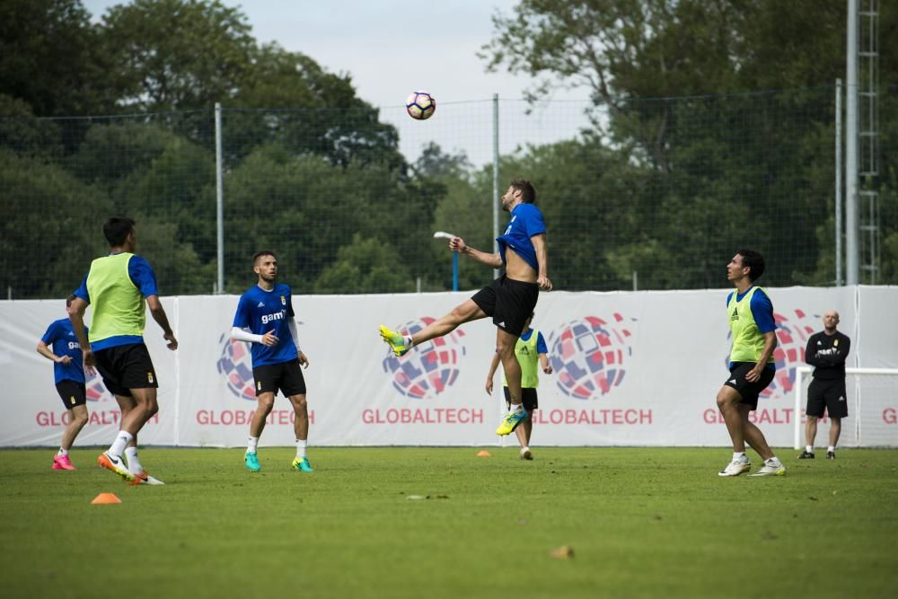 Entrenamiento del Real Oviedo