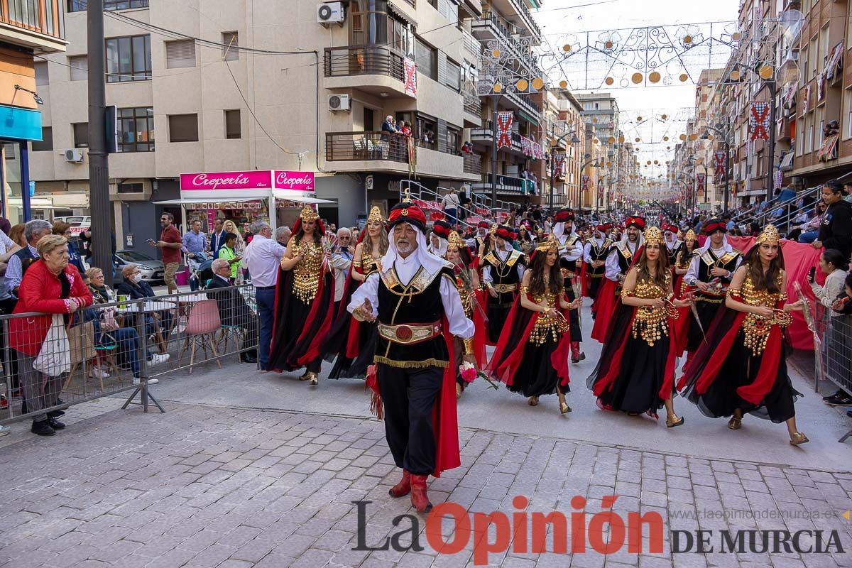 Procesión de subida a la Basílica en las Fiestas de Caravaca (Bando Moro)