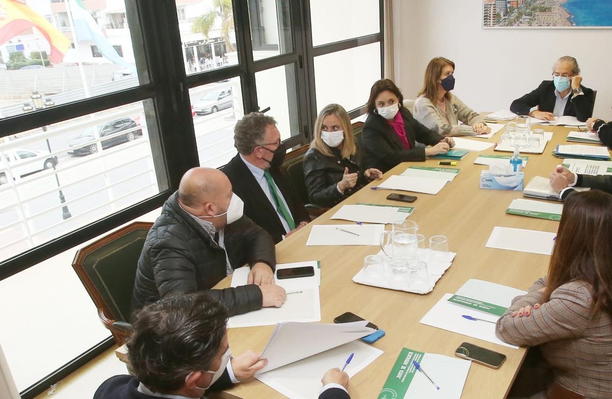 Mesa de trabajo para desbloquear el PGOU de Torremolinos.