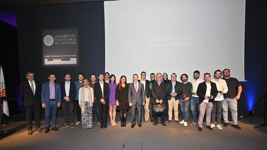 Premios IdeasUPV celebra su gala XVII entregando 10 reconocimientos a emprendedores valencianos