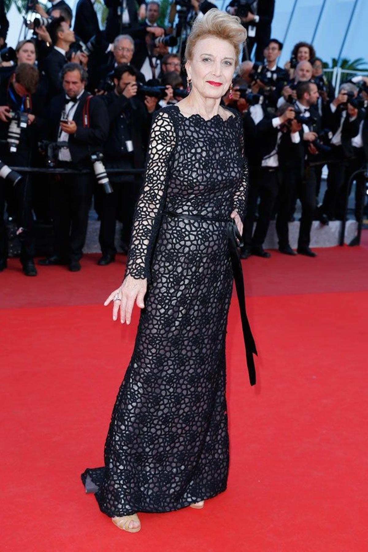 Marisa Paredes, en la première de Julieta en el Festival de Cannes.