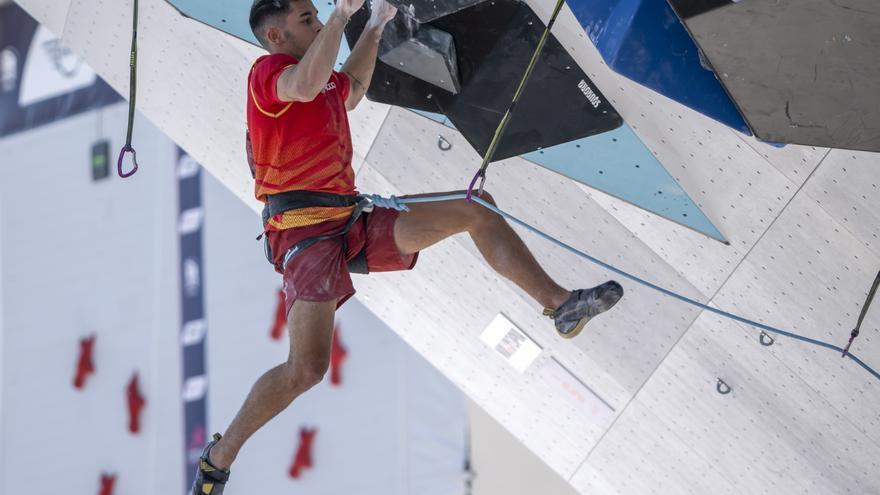 Bronce europeo en escalada de dificultad para Alberto Ginés