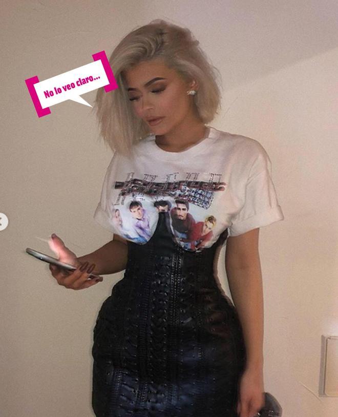 Kylie Jenner también tiene una camiseta de los 'Backstreet Boys'