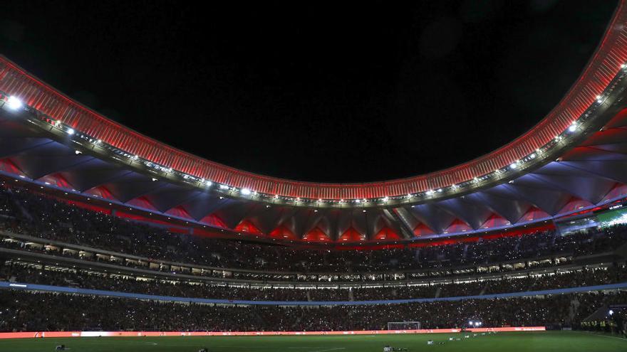 L&#039;edtadi Wanda Metropolitano de Madrid.