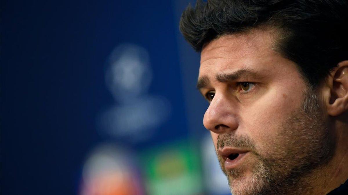 Pochettino, durante la rueda de prensa