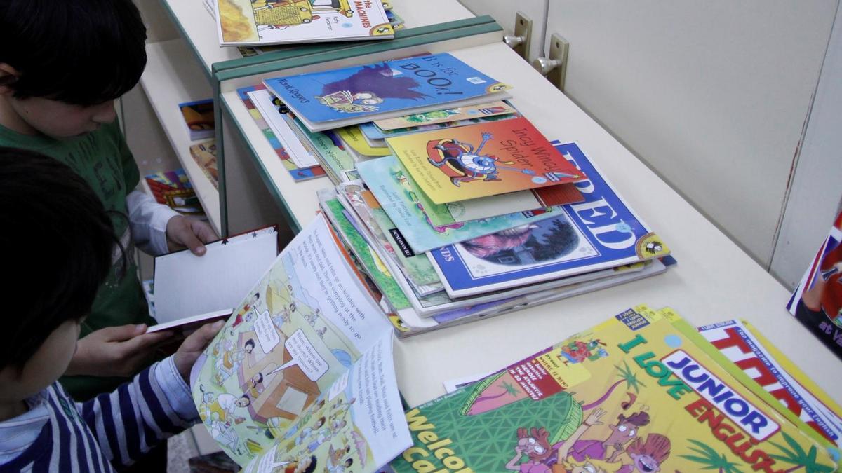 Actividad lectora en un colegio zamorano.