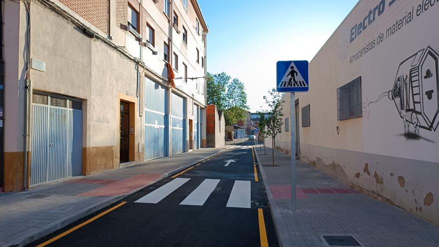 Así ha quedado la nueva calle de Zamora recién remodelada