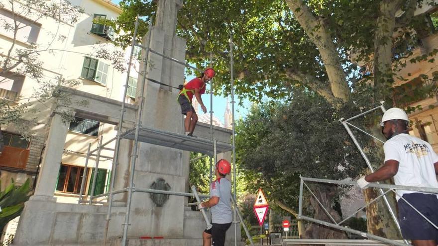 La retirada de la cruz de los Caídos de Sóller genera críticas de algunos sectores