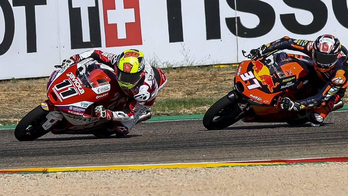 Sergio García encara la recta final del Mundial de Moto3 sin margen de error