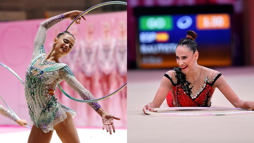 Las gimnastas aragonesas Inés Bergua y Alba Bautista encenderán la Navidad en El Corte Inglés de Zaragoza