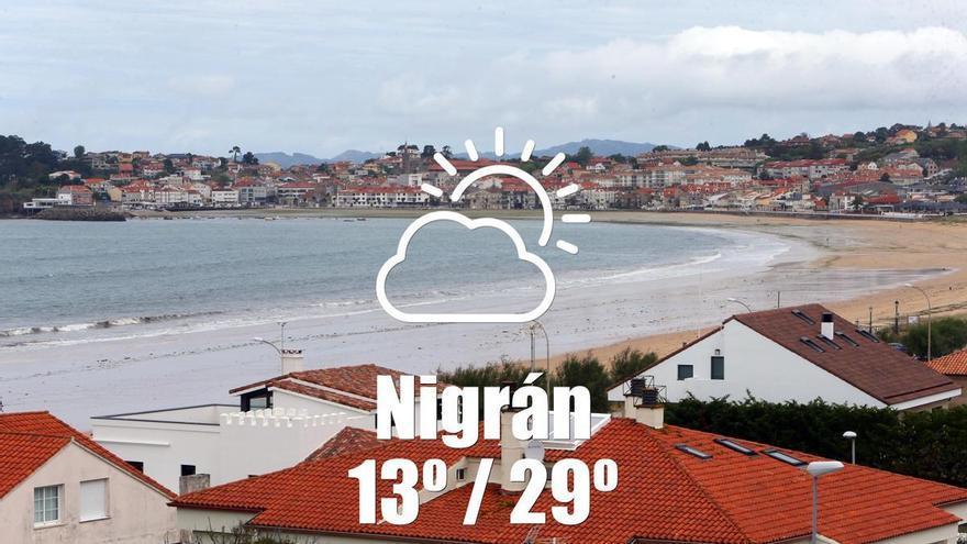 El tiempo en Nigrán: previsión meteorológica para hoy, jueve