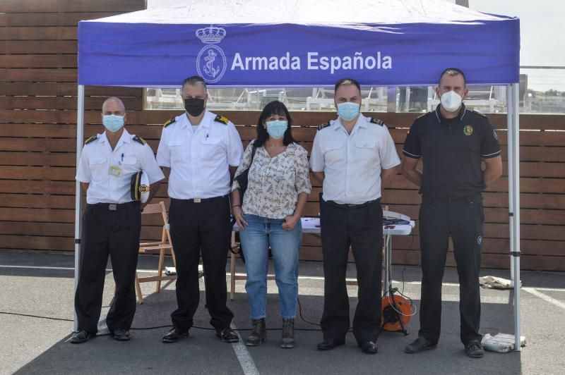 Ejercicios militares de la Armada en Pasito Blanco