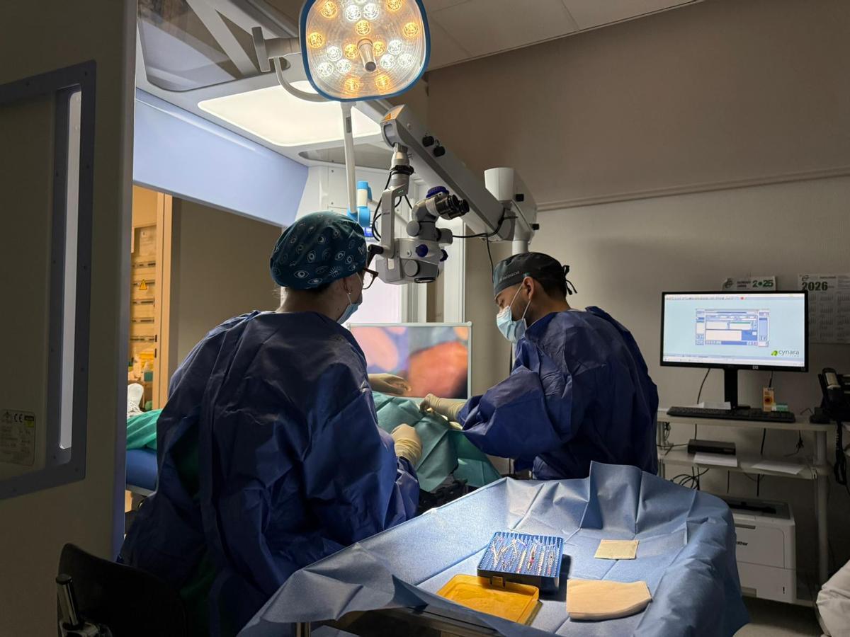 Área de oftalmología del departamento de salud de Torrevieja