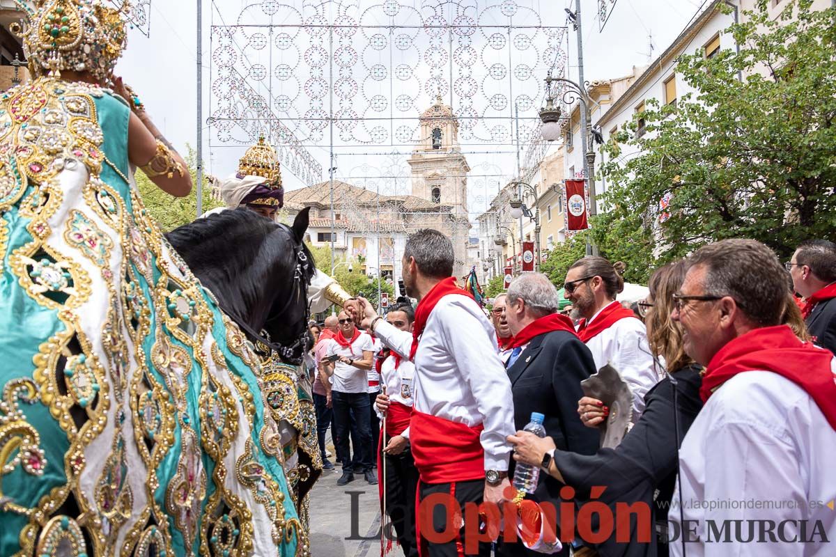 Moros y Cristianos en la mañana del día dos en Caravaca