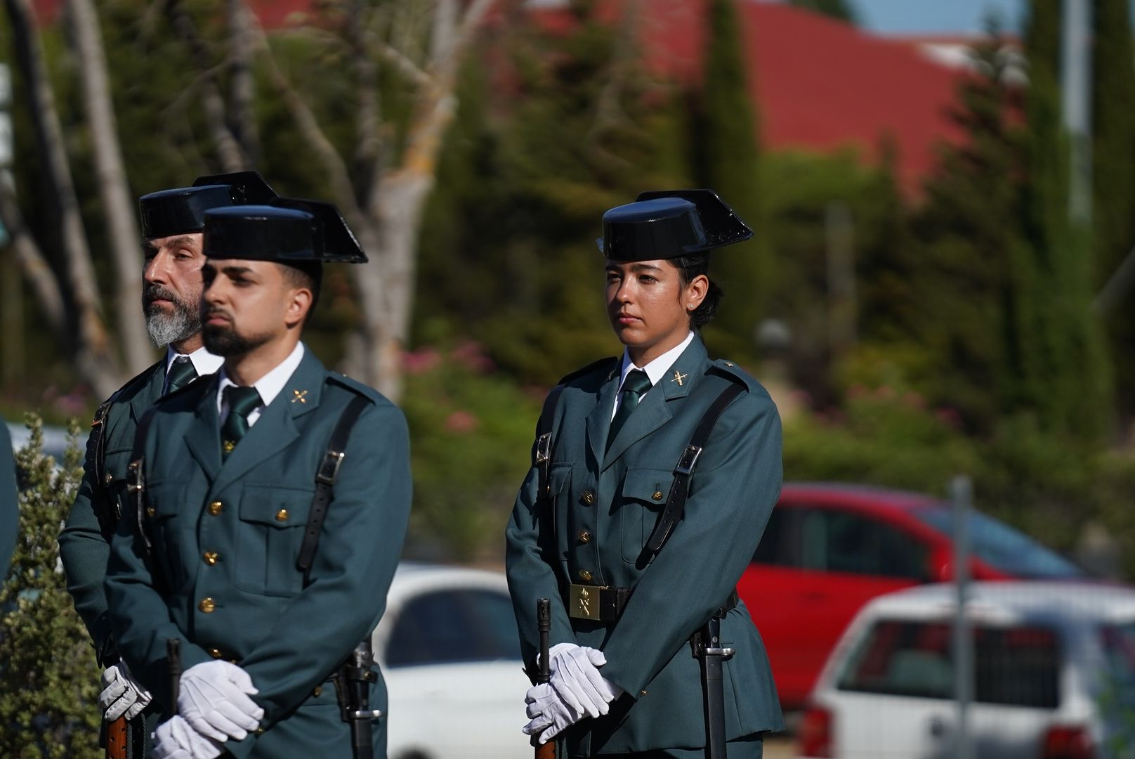 Fotogalería | Así ha celebrado la Guardia Civil de Cáceres el día de su patrona, la Virgen del Pilar