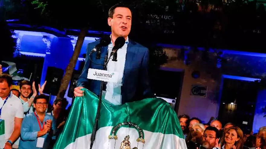 El PP hace historia ganando con mayoría absoluta en Andalucía