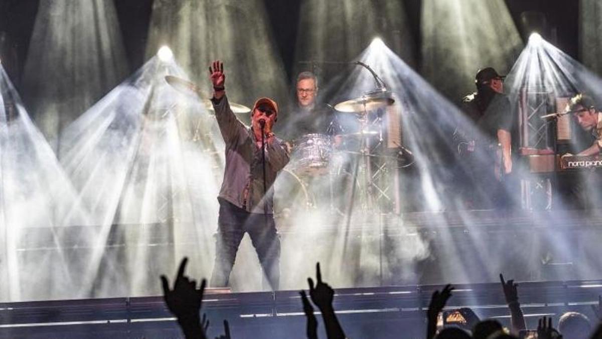 L’any 2025 Sons del Camí va assolir el seu pic històric amb de 5.000 espectadors omplint el Palau Firal amb els concerts de Lax ‘n’Busto (a la foto) i The Tyets.