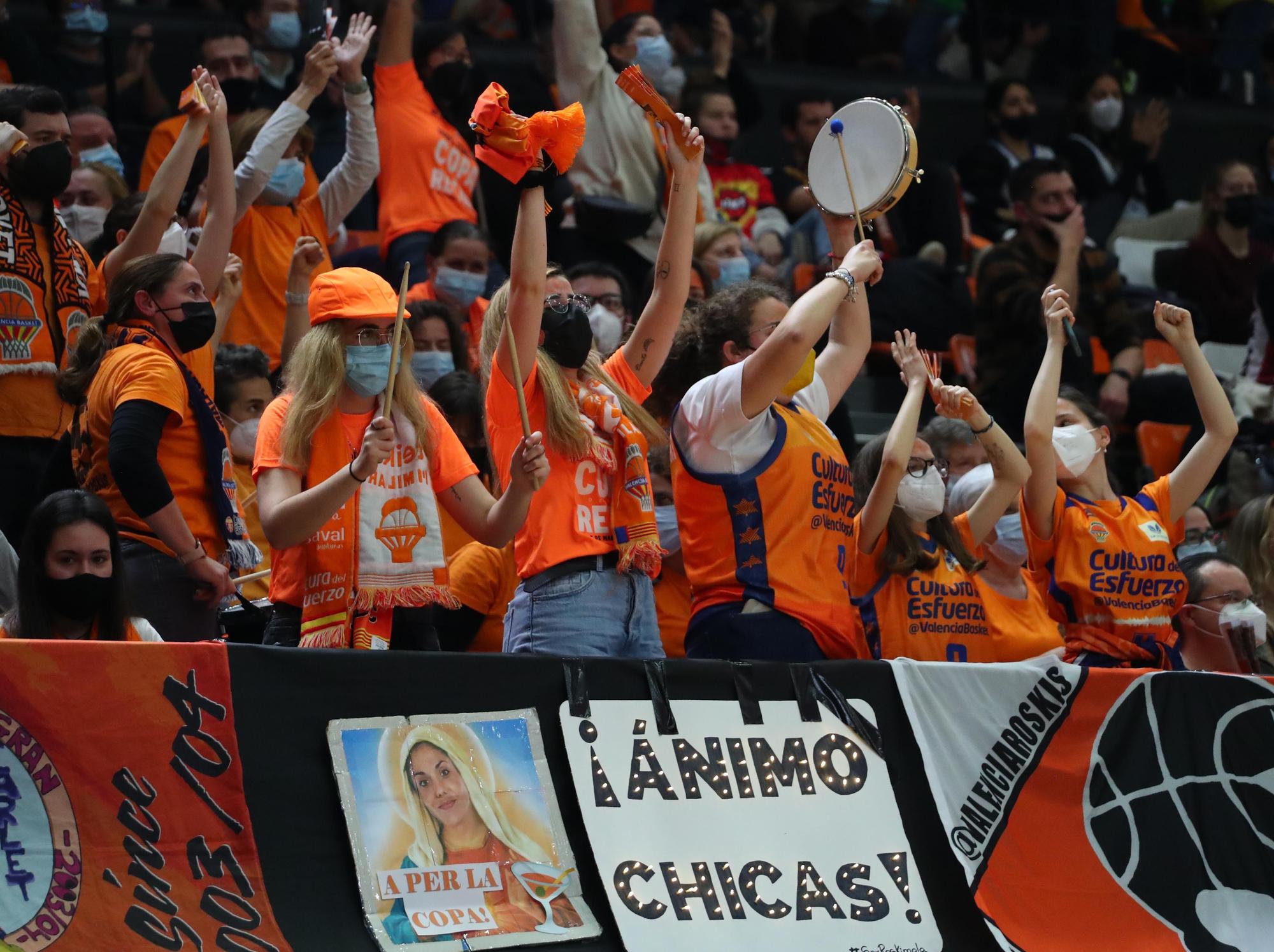 Valencia Basket - Casademont Zaragoza de la Copa de la Reina