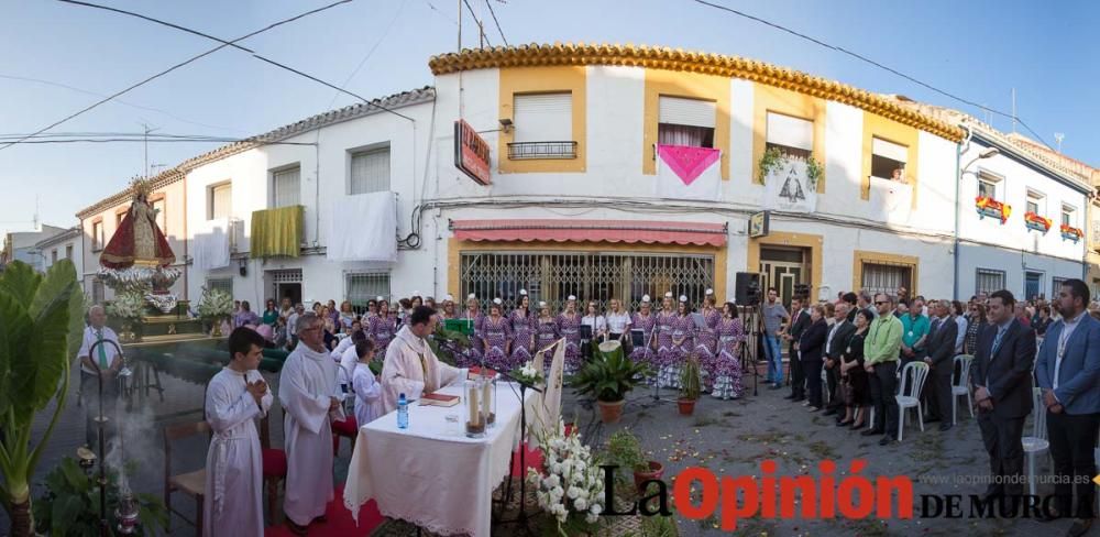 Traslado de la Virgen de la Esperanza al barrio de