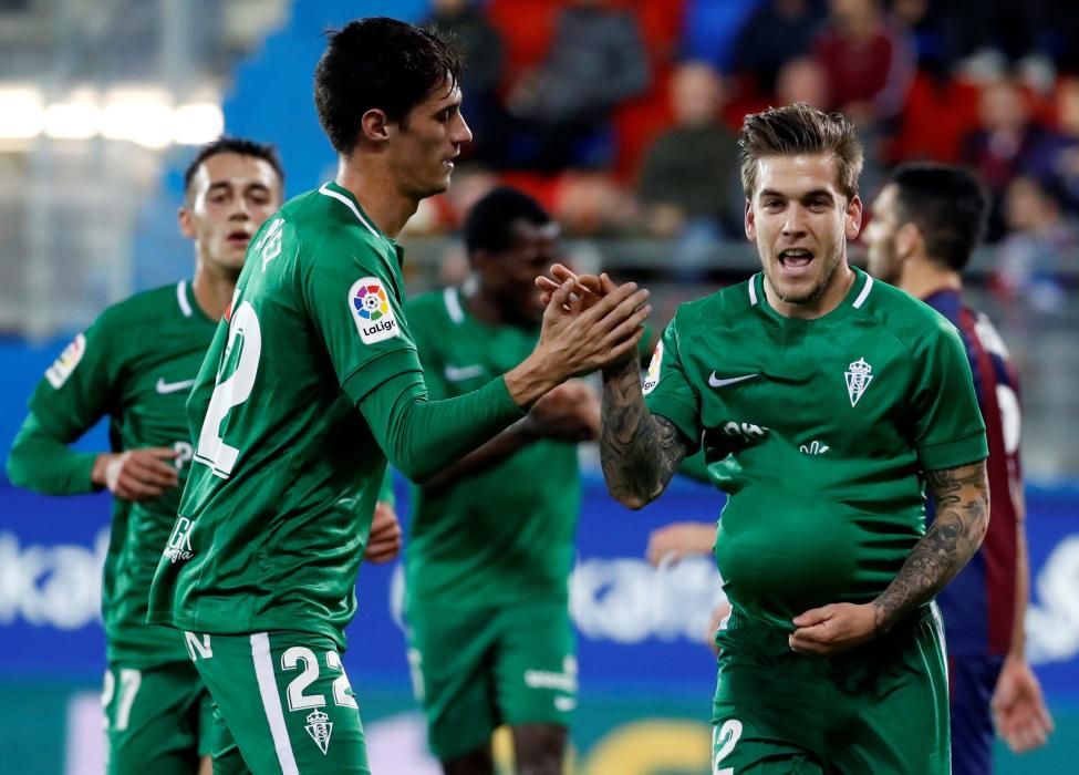 Eibar - Sporting en imágenes