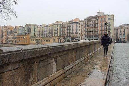 Nevada a Girona.