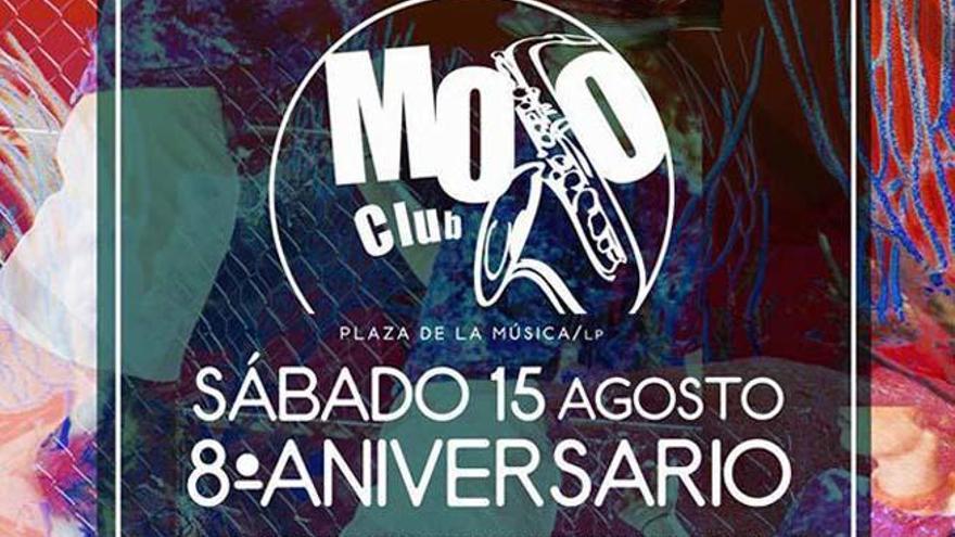 El Mojo Club cumple ocho años desde mediodía con música en directo y DJ