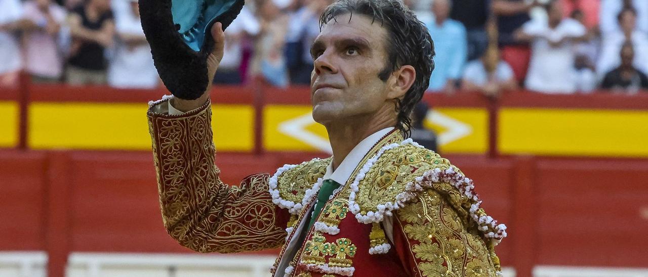 José Tomás en el festejo celebrado el domingo pasado en Alicante