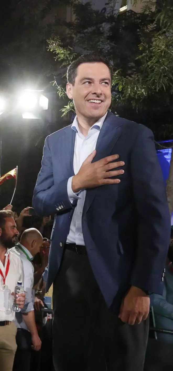 Junio de 2022 | Juanma Moreno gana las autonómicas con mayoría absoluta