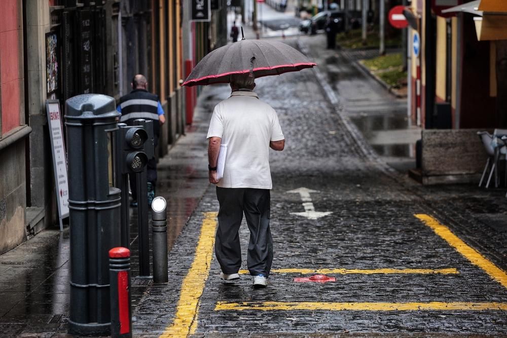 Lluvias en Tenerife