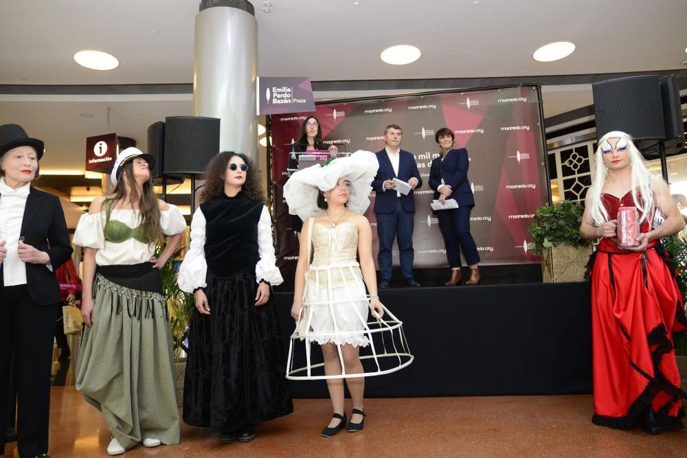 Homenaje en Marineda a Emilia Pardo Bazán