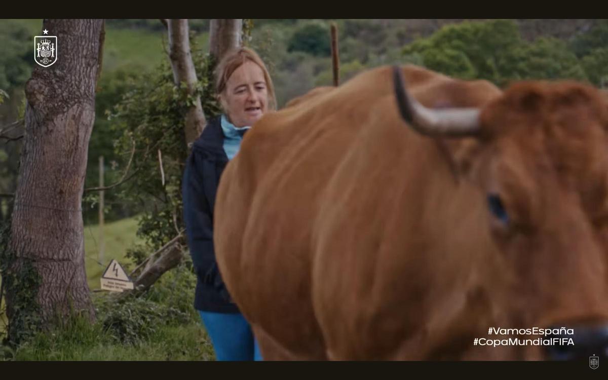 Sonia Rubén en el video
