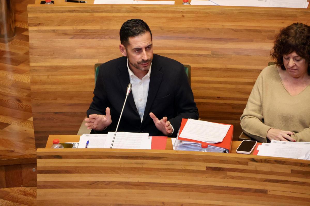 Carlos Fernández Bielsa, portavoz del PSPV.