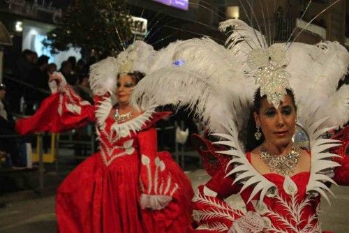 Broche de oro del Carnaval de Aguilas