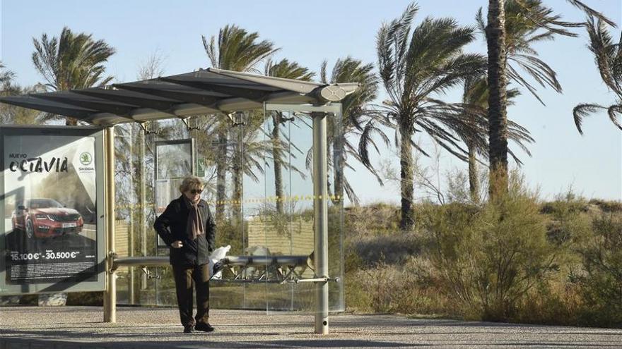 Mínimas de 2 grados a la espera de otro episodio de fuerte viento