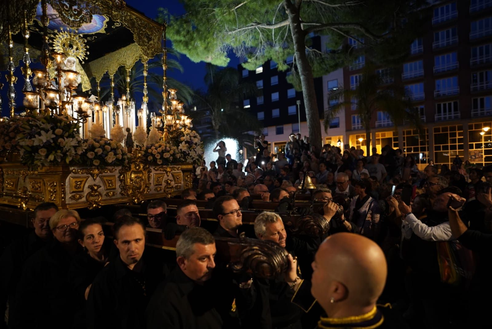 Procesión de la Dolorosa del Grao en la Semana Santa Marinera de València