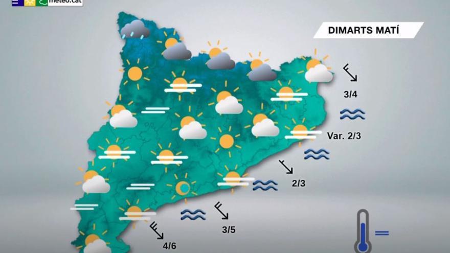 Sol i màximes de 15ºC al Bages