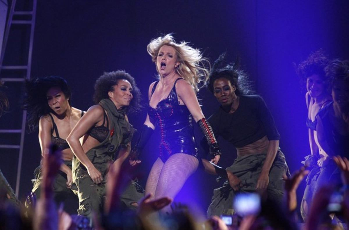 Britney Spears, durant una actuació a San Francisco al març.