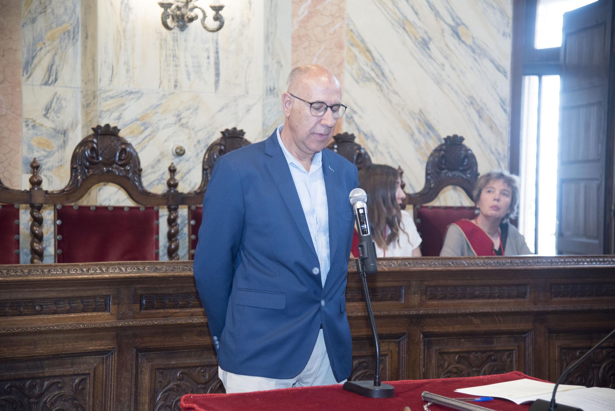 El ple de constitució del nou Ajuntament de Berga, en imatges