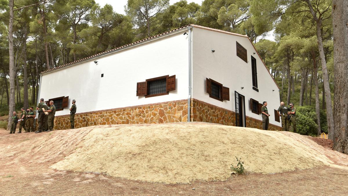 Nueva base forestal en Sierra Espuña.