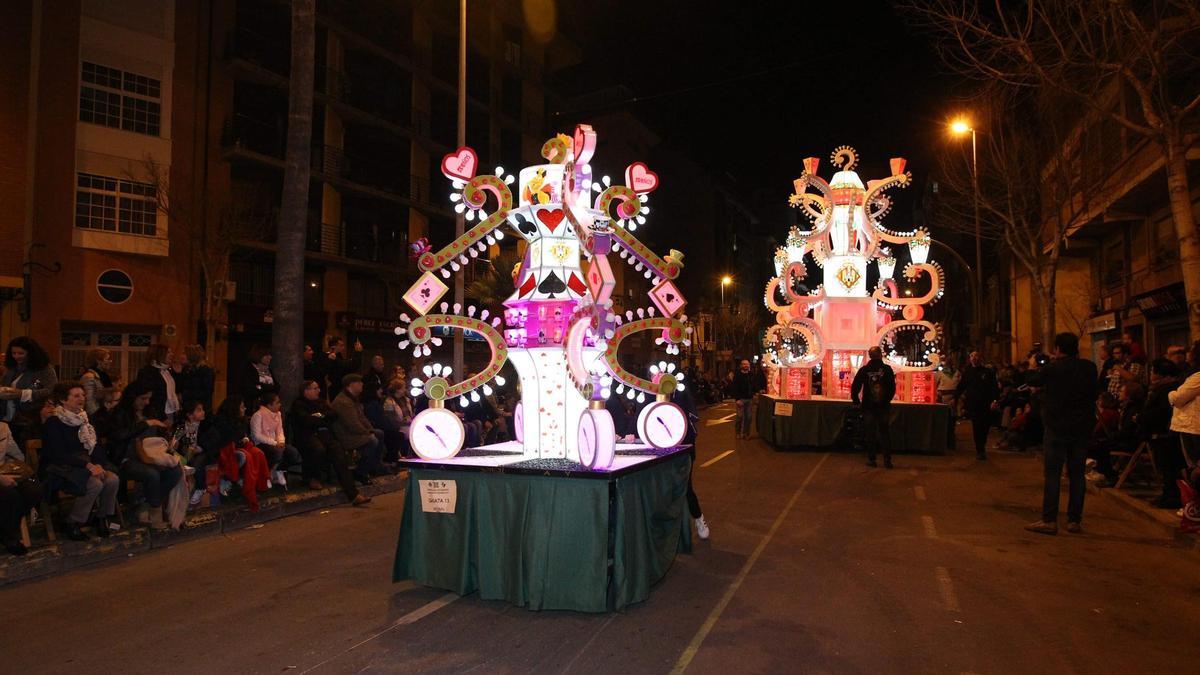 Imagen de archivo del desfile de gaiatas de Castelló.