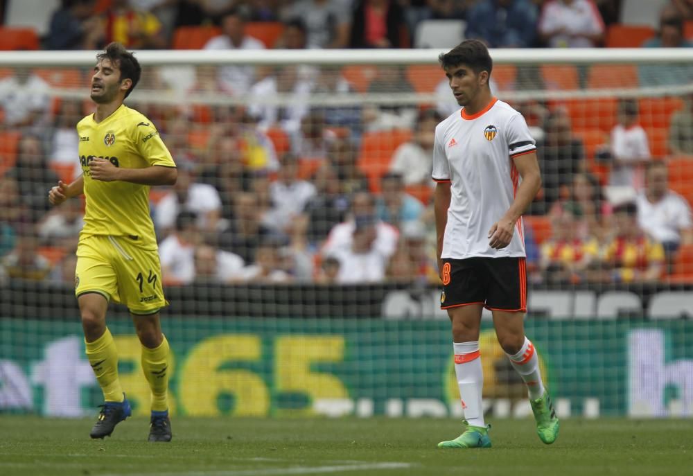 Valencia - Villarreal, en imágenes