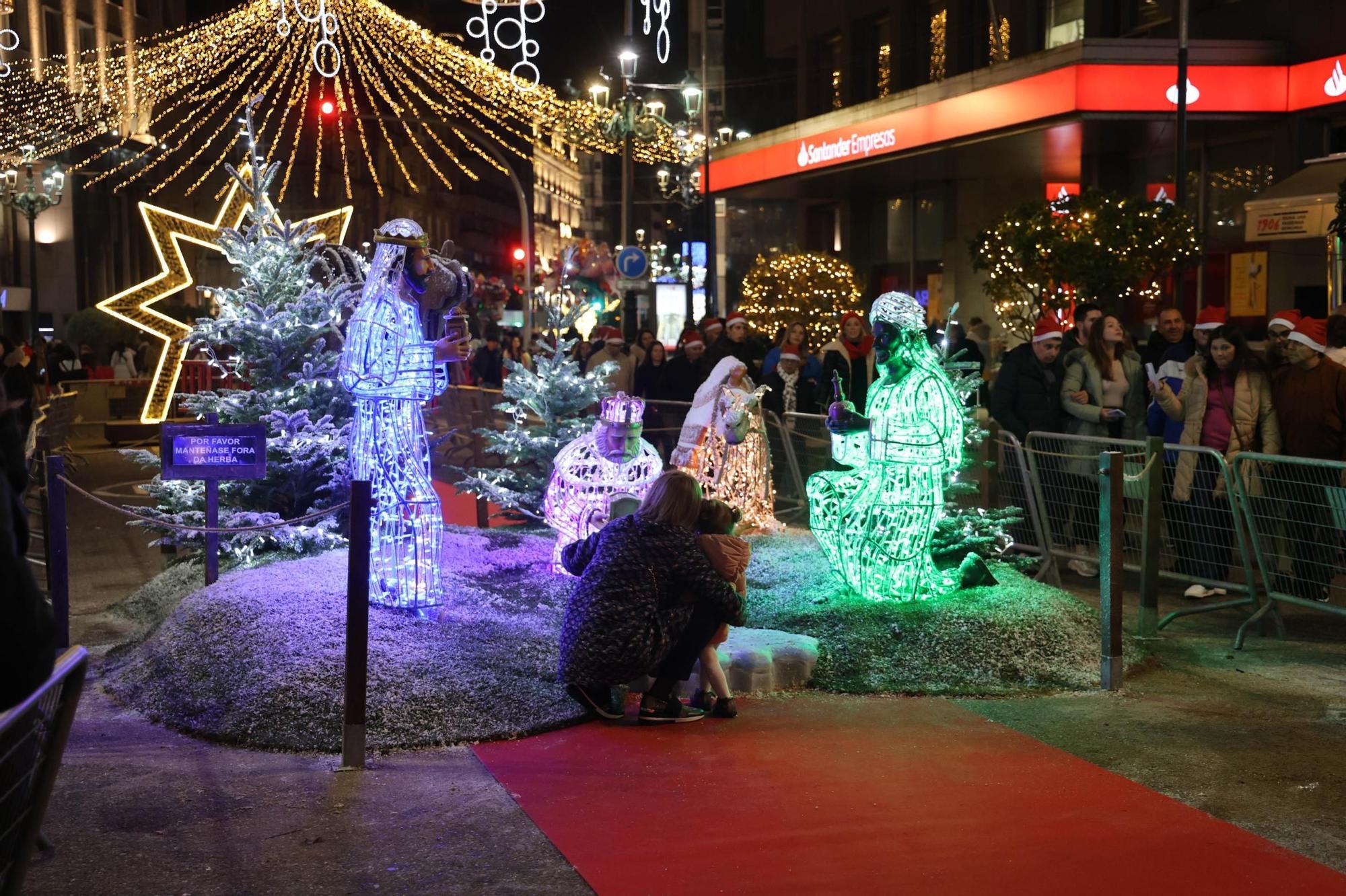 La Navidad de Vigo ya deslumbra al mundo